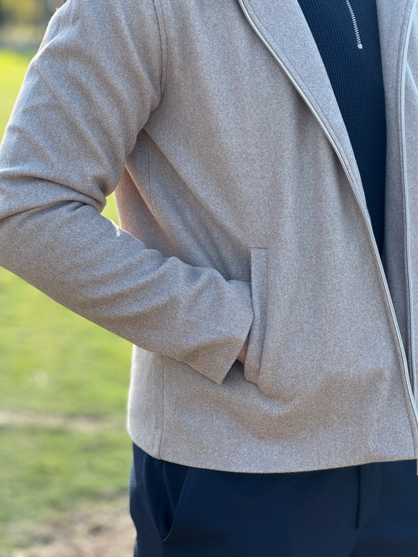 Greige Classic Jacket